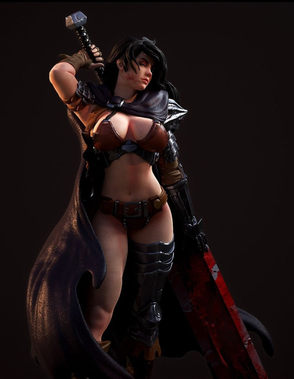 T00166-Berserk Female Guts-Berserk