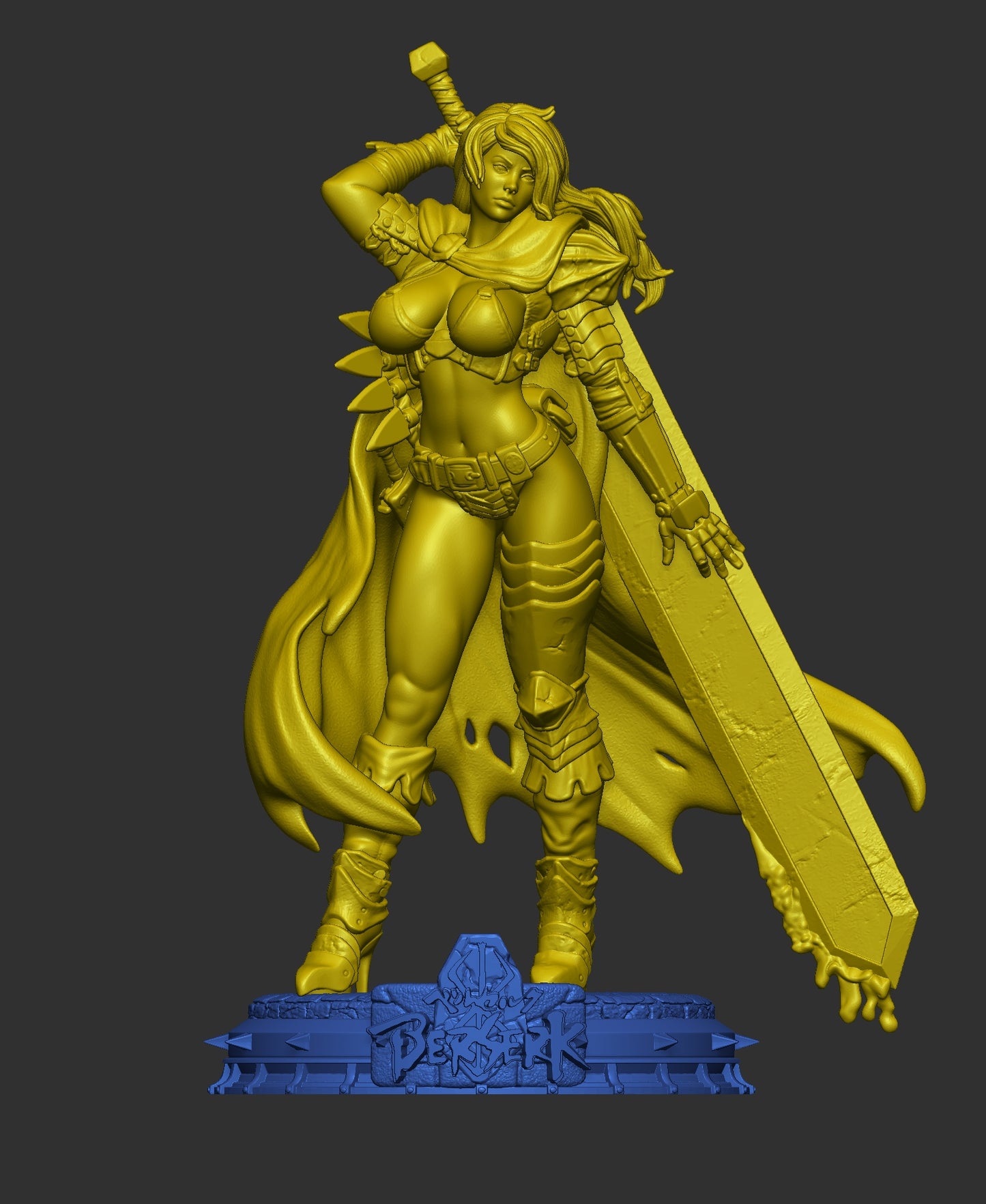 T00166-Berserk Female Guts-Berserk