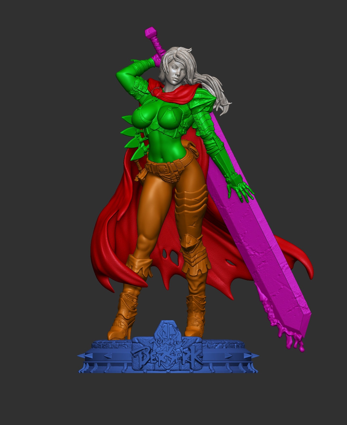 T00166-Berserk Female Guts-Berserk