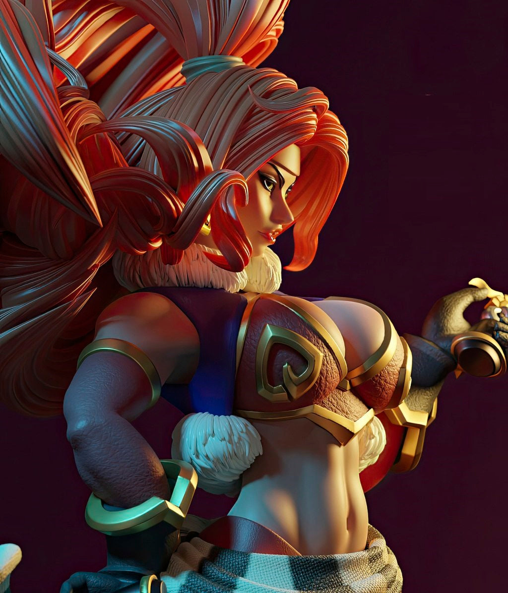 T00182-Red Monika-Battle Chasers