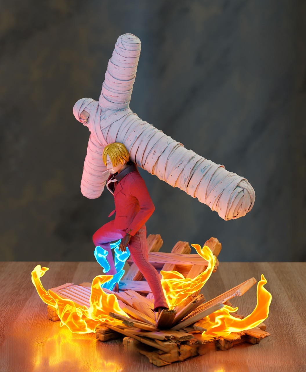 T00022-Sanji & Zoro-ONE PIECE