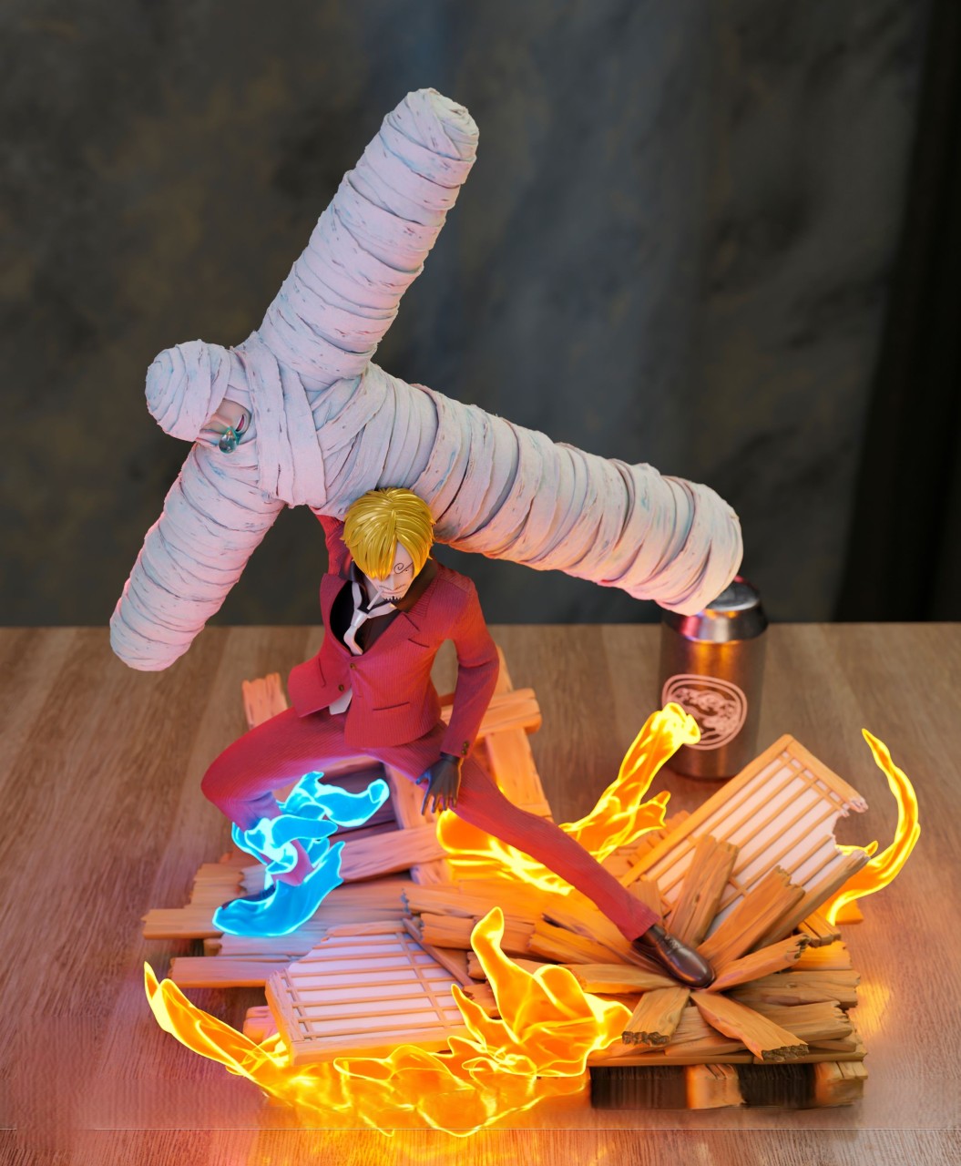 T00022-Sanji & Zoro-ONE PIECE