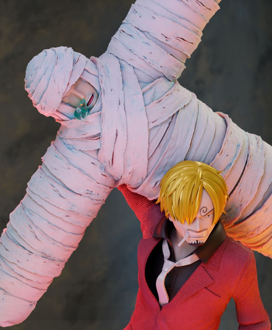 T00022-Sanji & Zoro-ONE PIECE