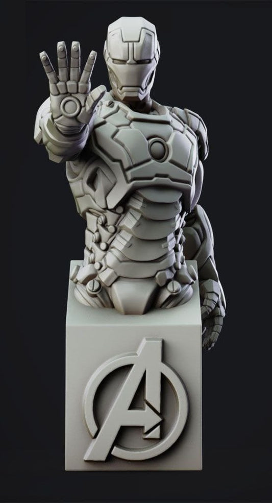 T00113-Ironman Bust-Marvel