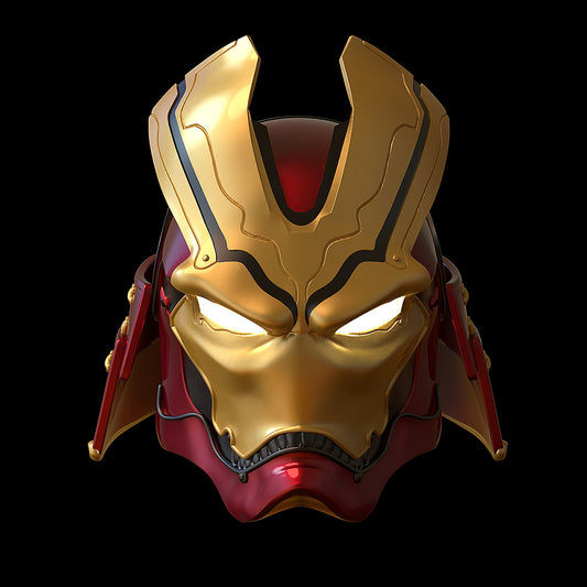 T00114-Iron Man Samurai-Marvel-Mask