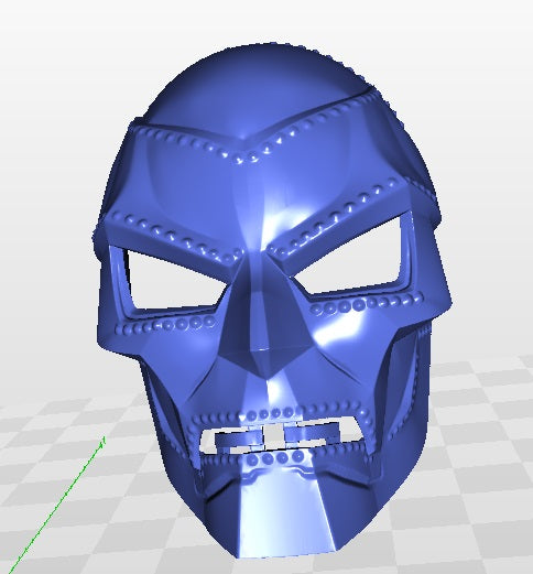 T00127-Dr Doom-Marvel-Mask