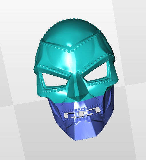 T00127-Dr Doom-Marvel-Mask