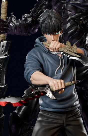 T00142-Sung Jin Woo and Igris-Solo Leveling