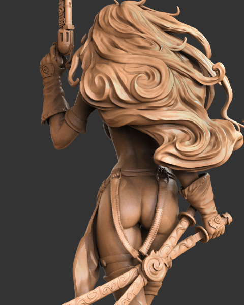 T00151-Red Monika-Battle Chasers