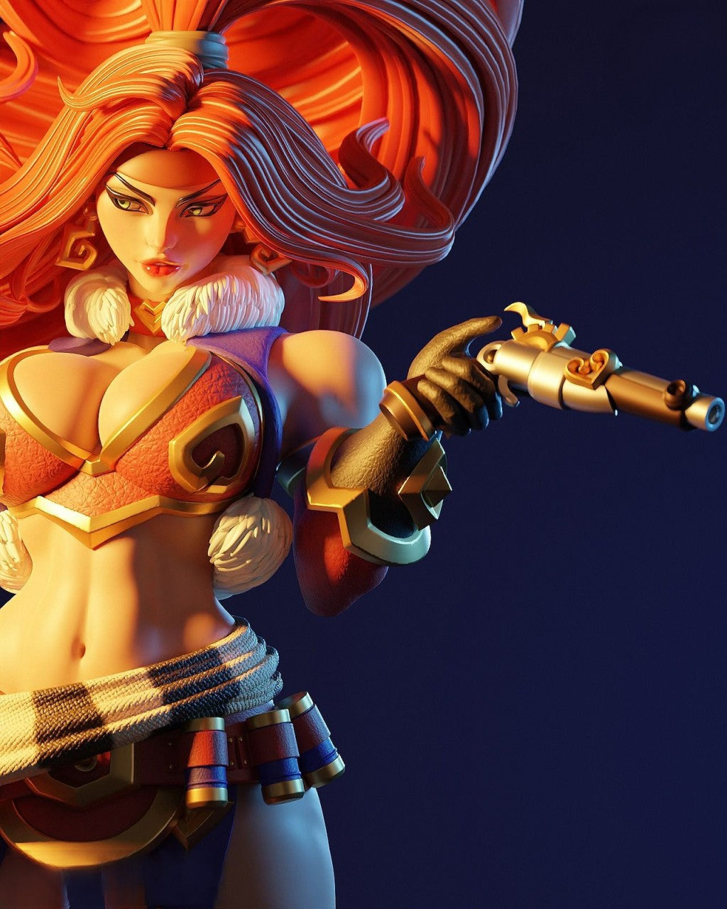 T00182-Red Monika-Battle Chasers
