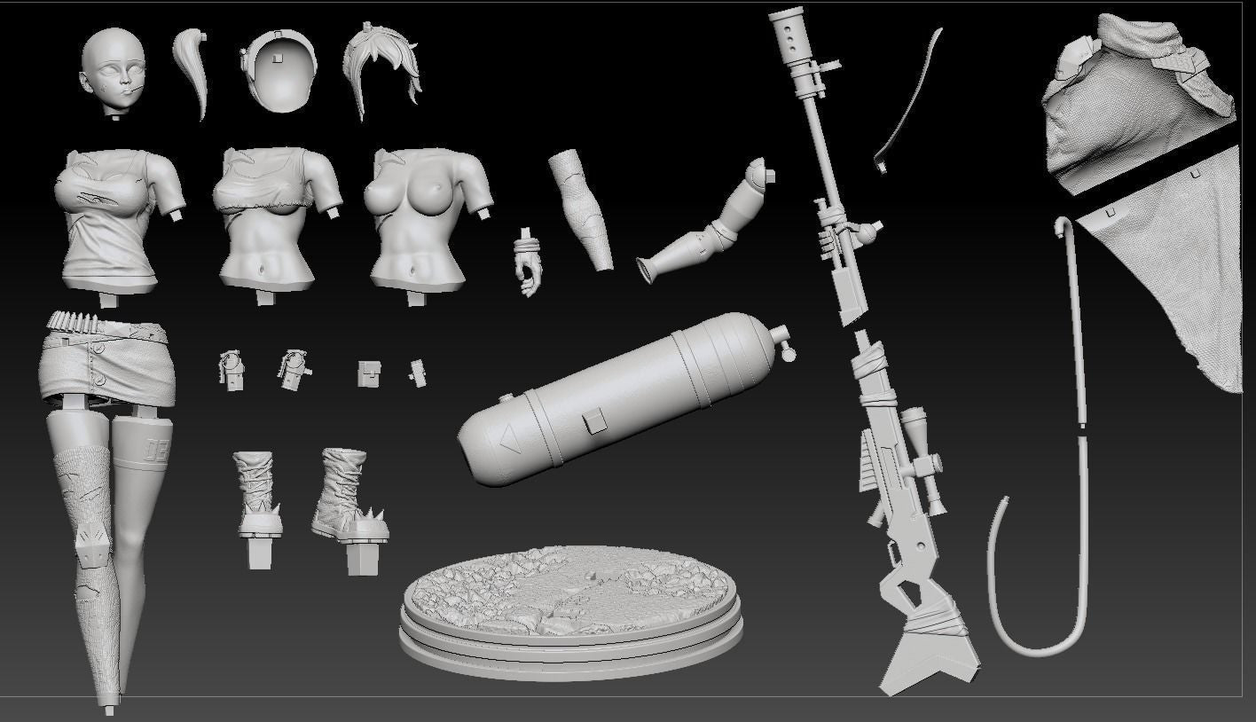 T00189-War Girl Bot-Other