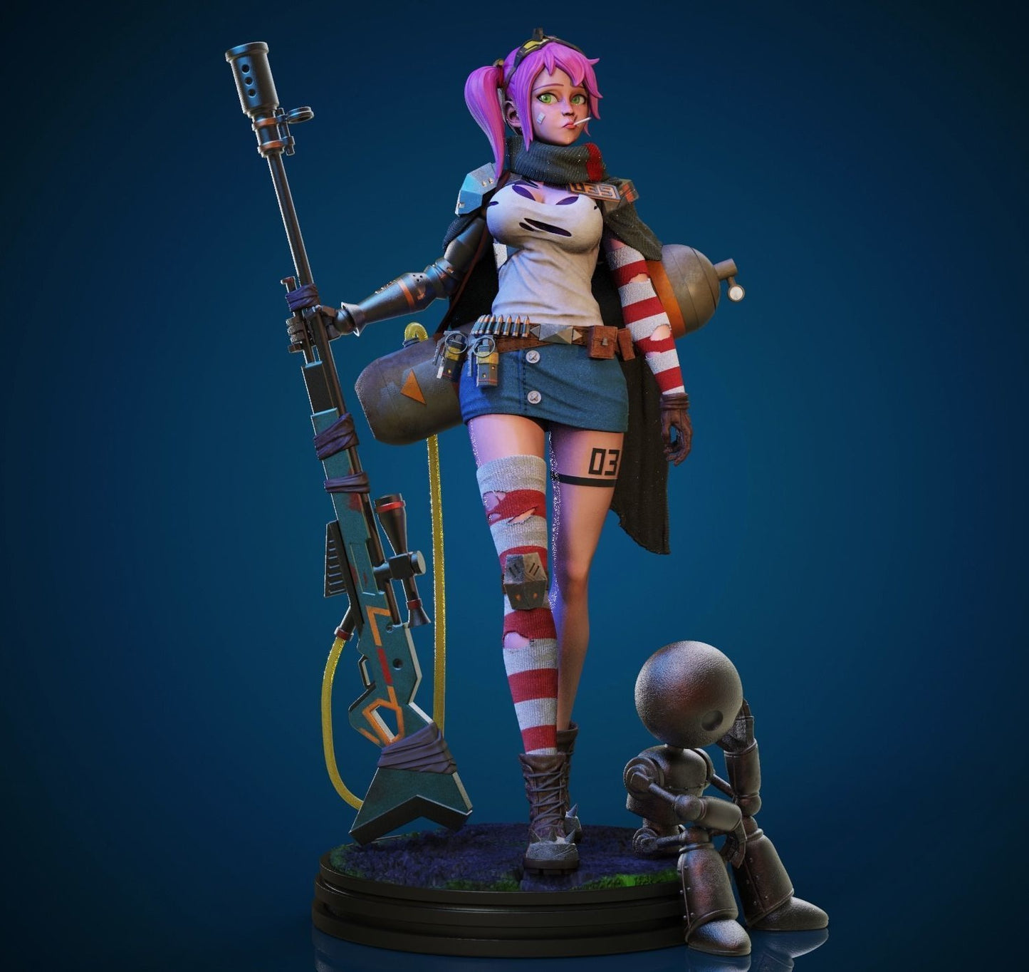 T00189-War Girl Bot-Other