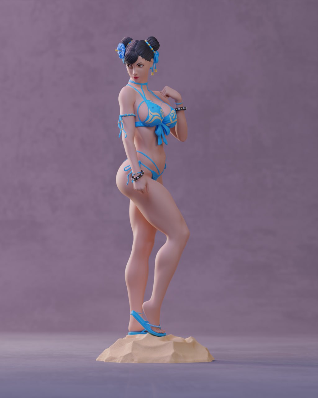 T00193-Chun-Li Bikini-Street Fighter