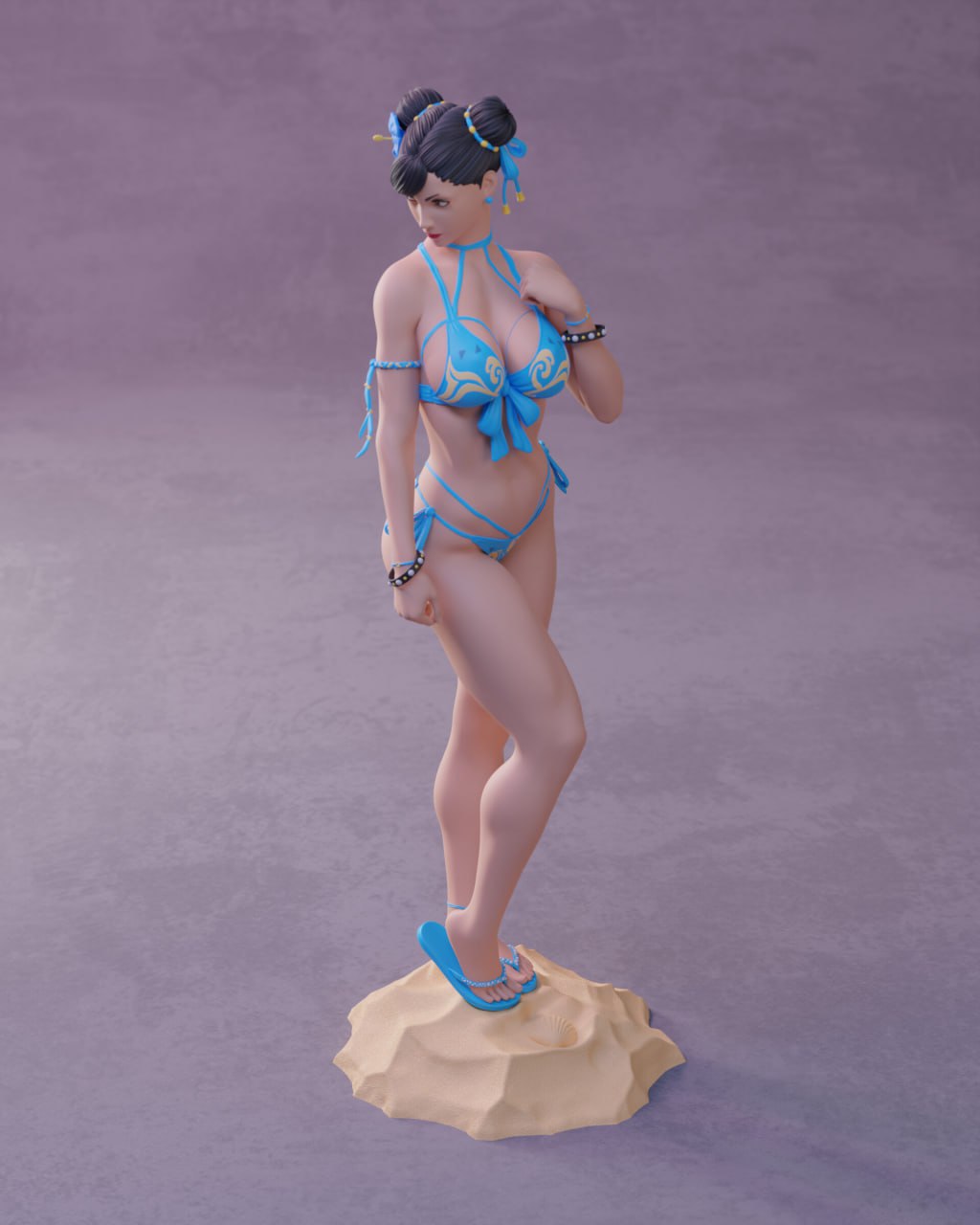 T00193-Chun-Li Bikini-Street Fighter