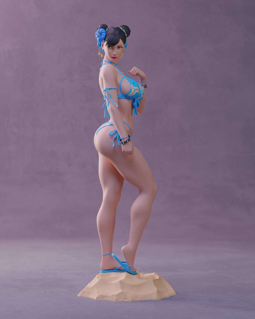 T00193-Chun-Li Bikini-Street Fighter