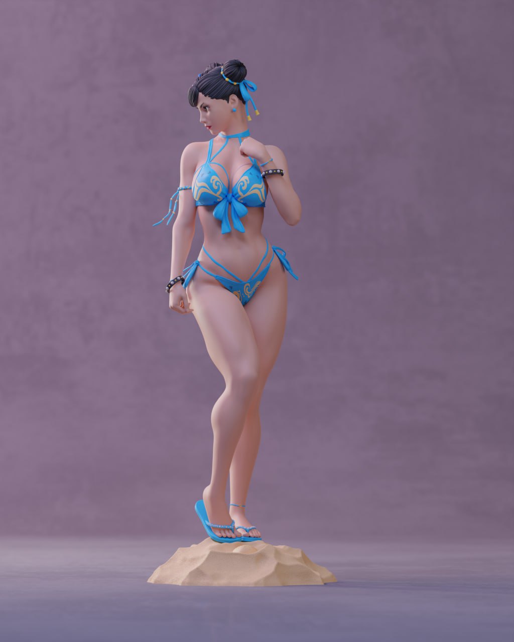 T00193-Chun-Li Bikini-Street Fighter