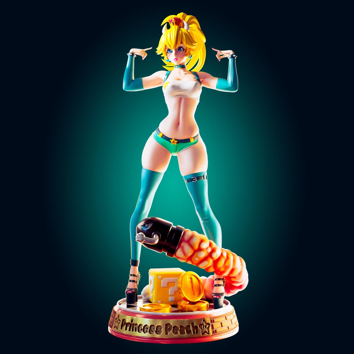 T00221-Princess Peach-Mario
