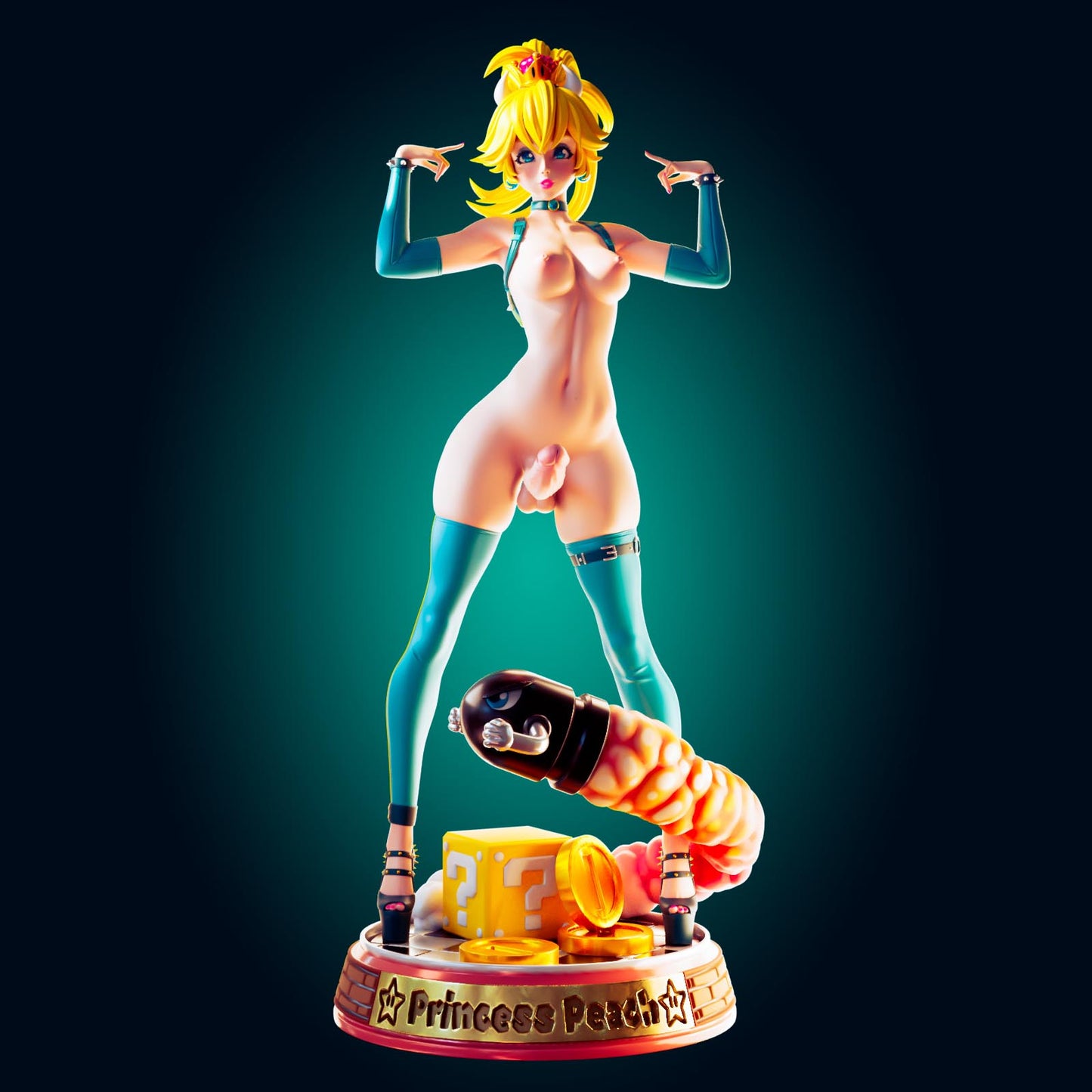 T00221-Princess Peach-Mario