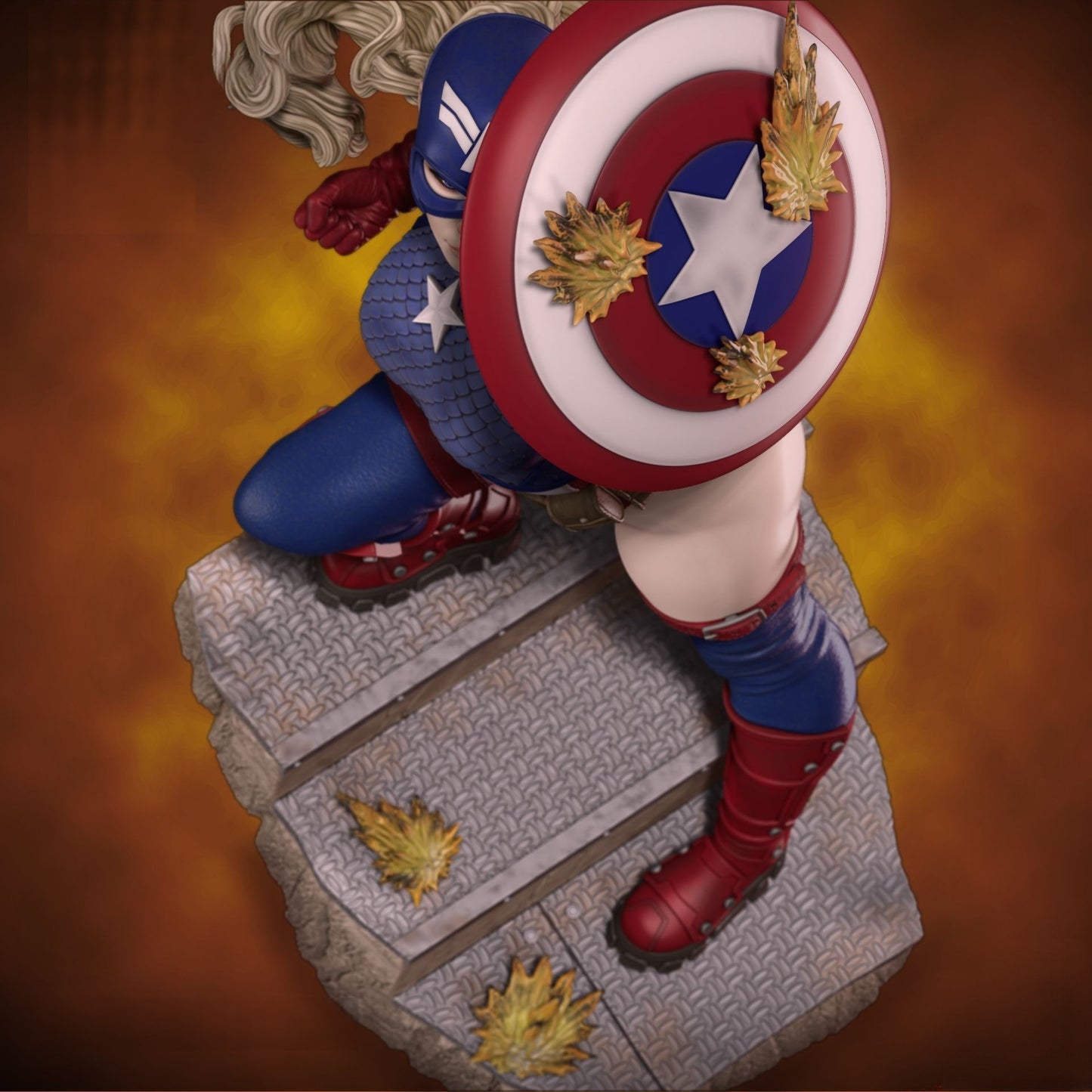 T00372-Female Captain America-Marvel