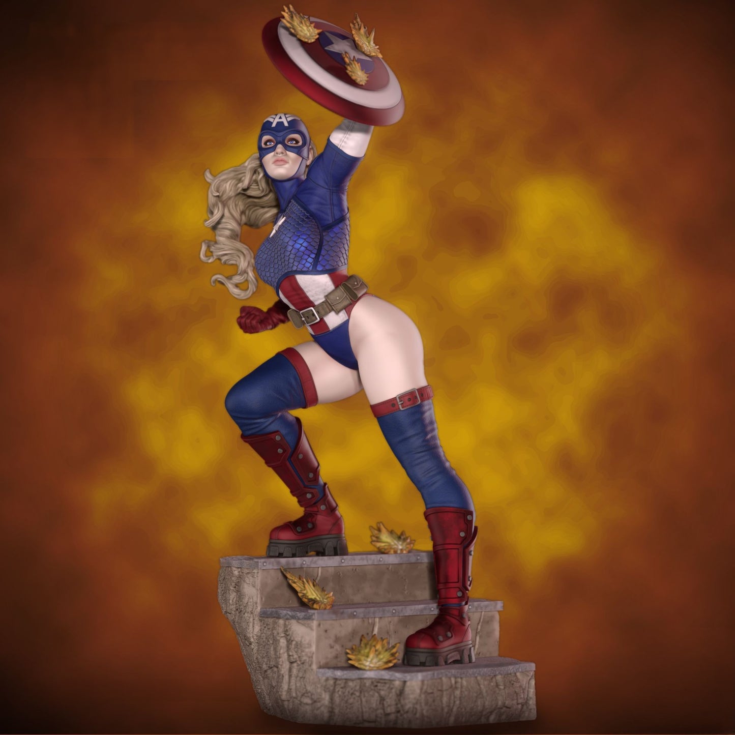 T00372-Female Captain America-Marvel